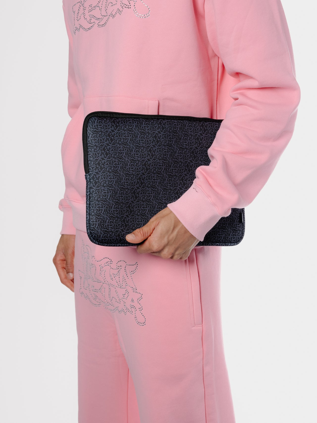 Allover print laptop sleeve