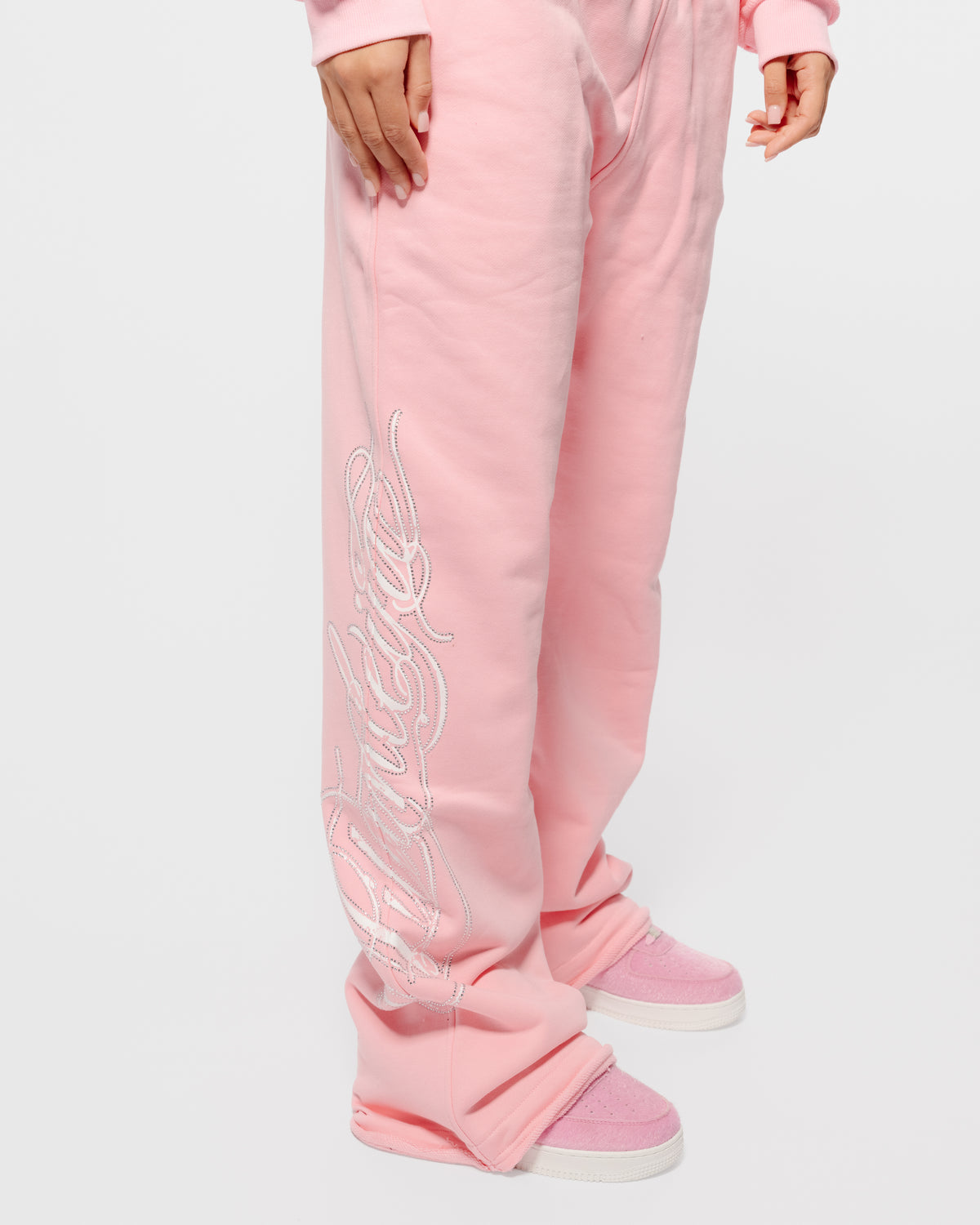Script Pants Pink