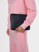 Allover print laptop sleeve