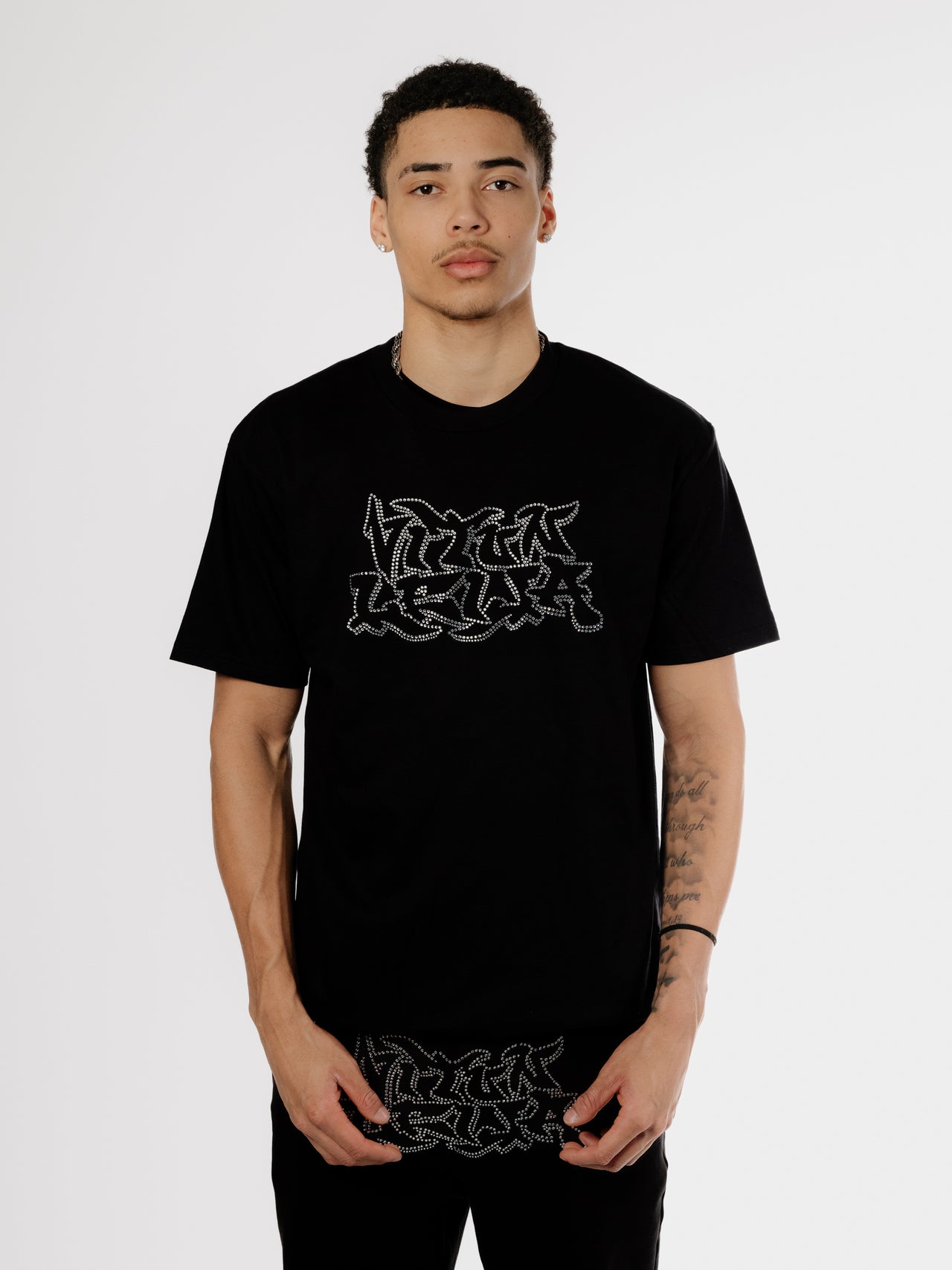 Iced Out Tee Black