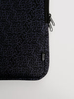 Allover print laptop sleeve