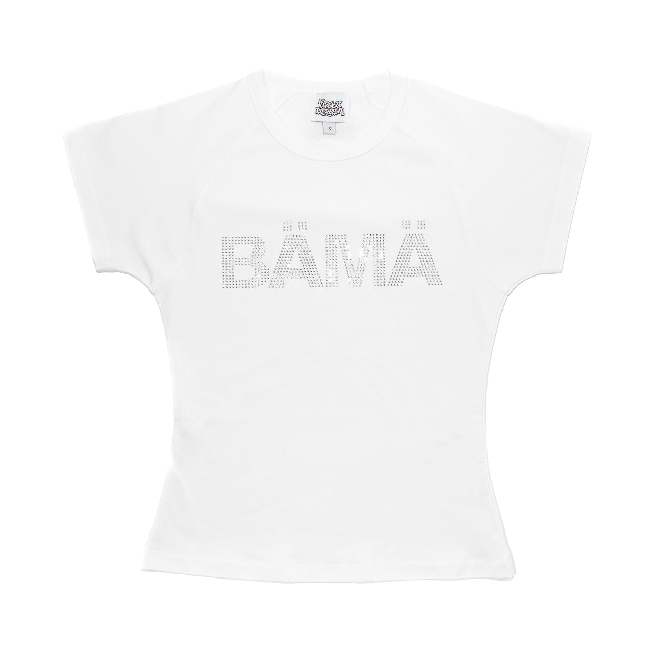 BÄMÄ x Vitunleija® Baby Tee White