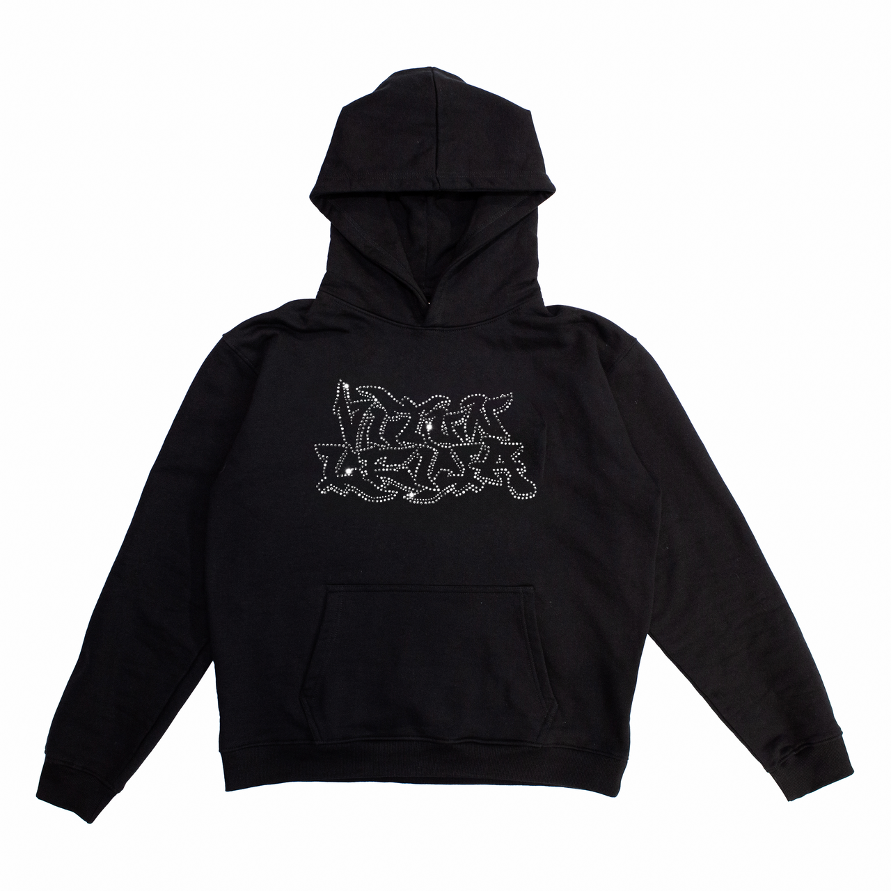 Iced out Hoodie Black/White