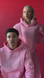 Iced Out Tracksuit Bundle Pink/White