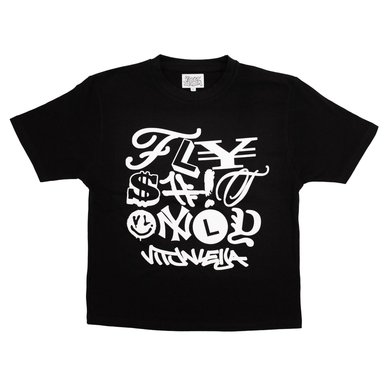 Fly Shit Only T-Shirt Black