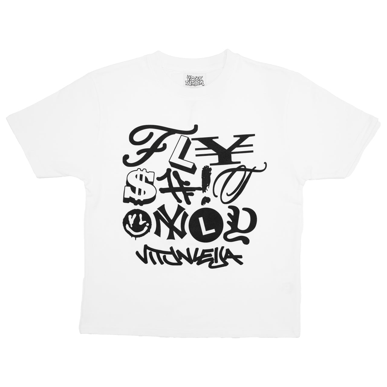 Fly Shit Only T-Shirt White